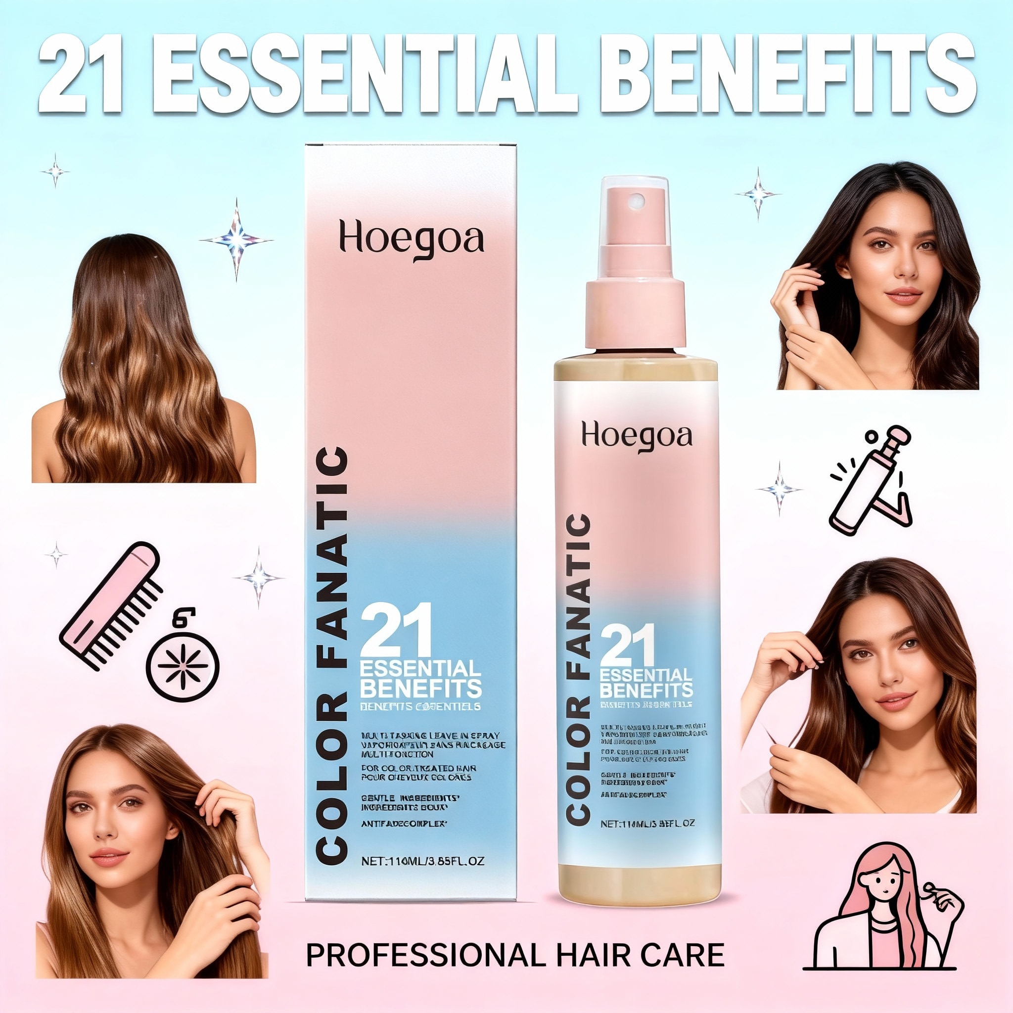 Hair Care Heat Protectant - Heat Protectant Spray Protection For Color
