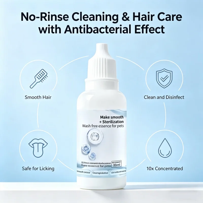 Hair Care Serum - 3-5Pcs Soft Gentle Wash Free Pet