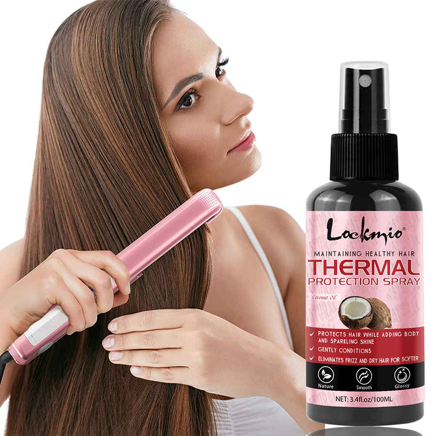 Hair Care Heat Protectant - LOCKMIO Thermal Protect Spray Moisturizing &