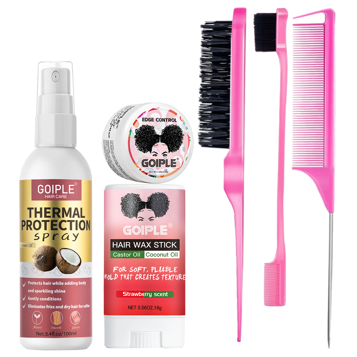 Hair Care Heat Protectant - GOIPLE Heat Protection Spray Thermal Protectant