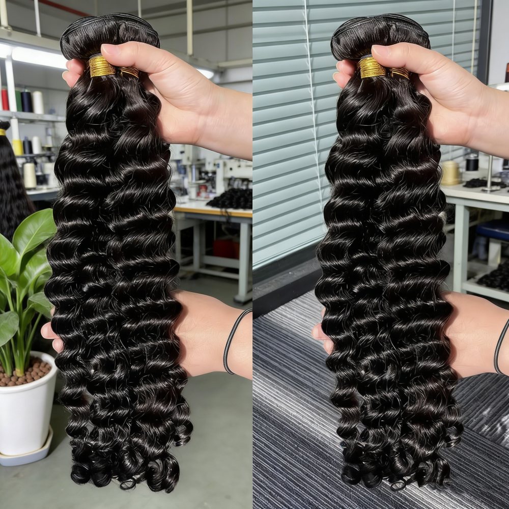 Hair Care Indian - Brazilian Curly Human Hair Weave Bundles