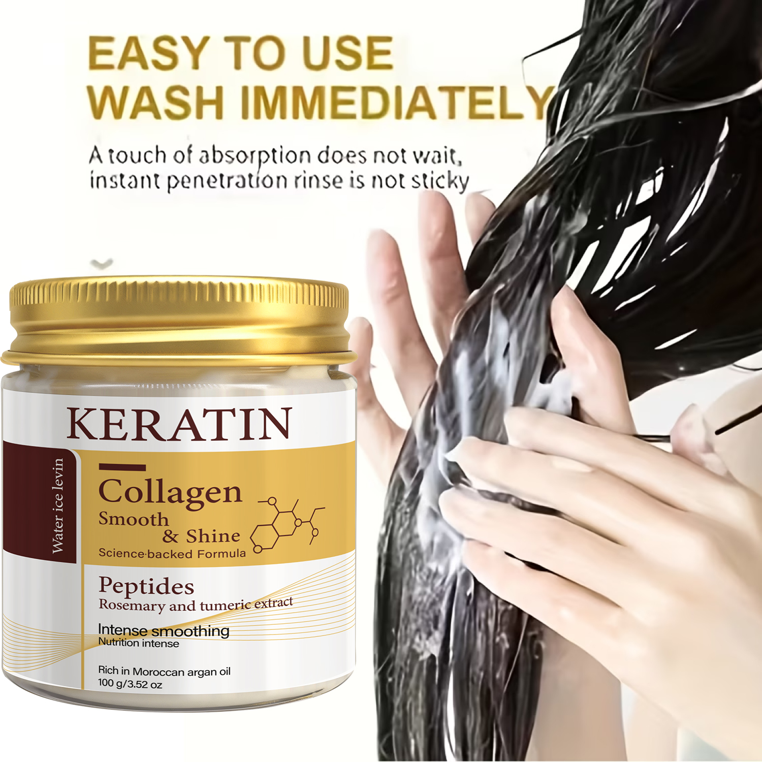 Keratin Collagen Hair Mask wit - Hair Care Thailand incelemesi ve fiyatı