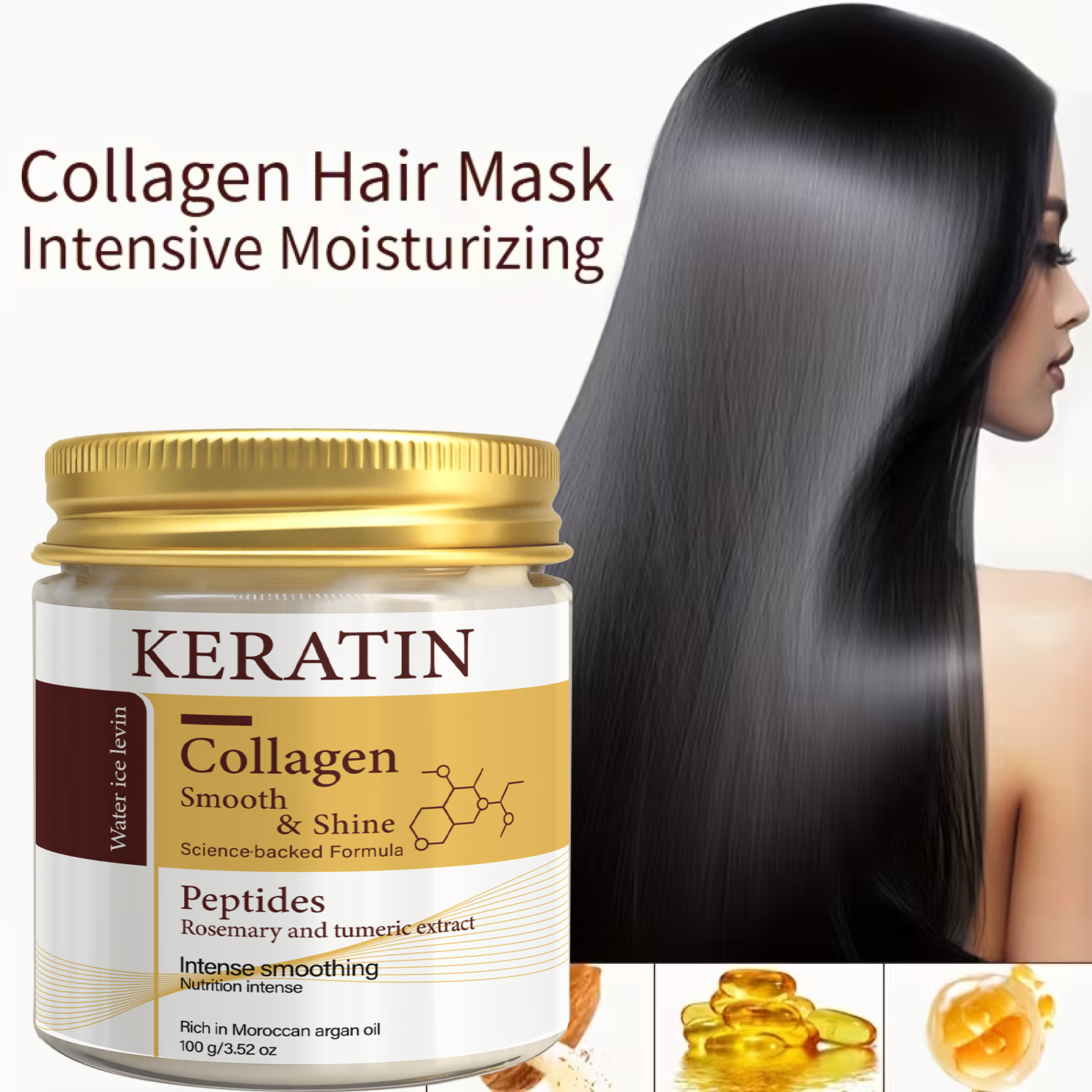 Keratin Collagen Hair Mask wit - Hair Care Thailand incelemesi ve fiyatı