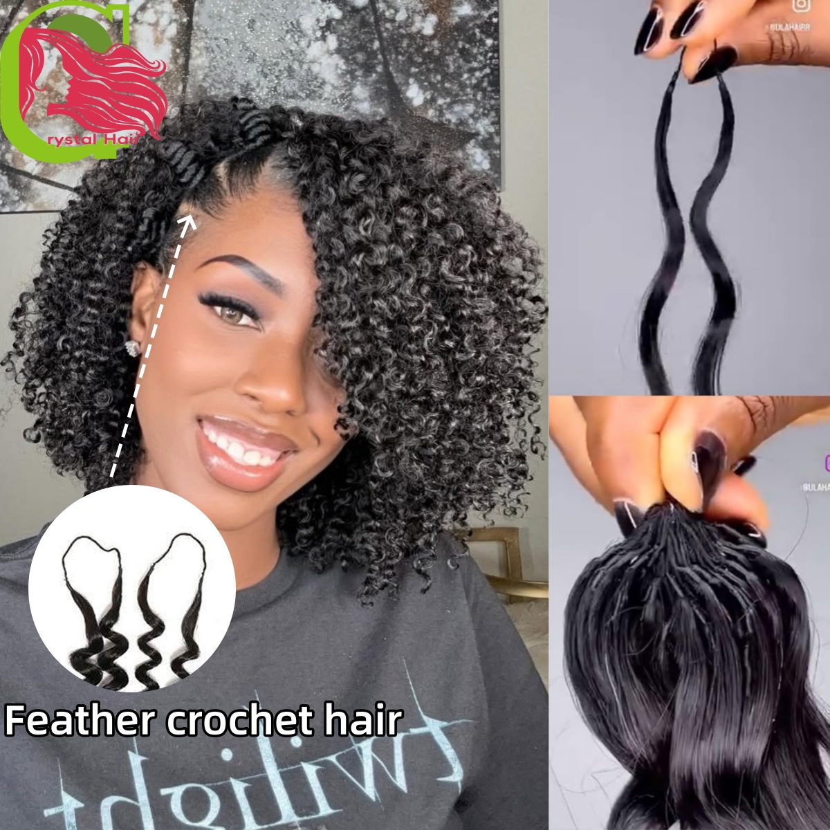 12A Small Spirals Curly Bundle - Hair Care Indian incelemesi ve fiyatı