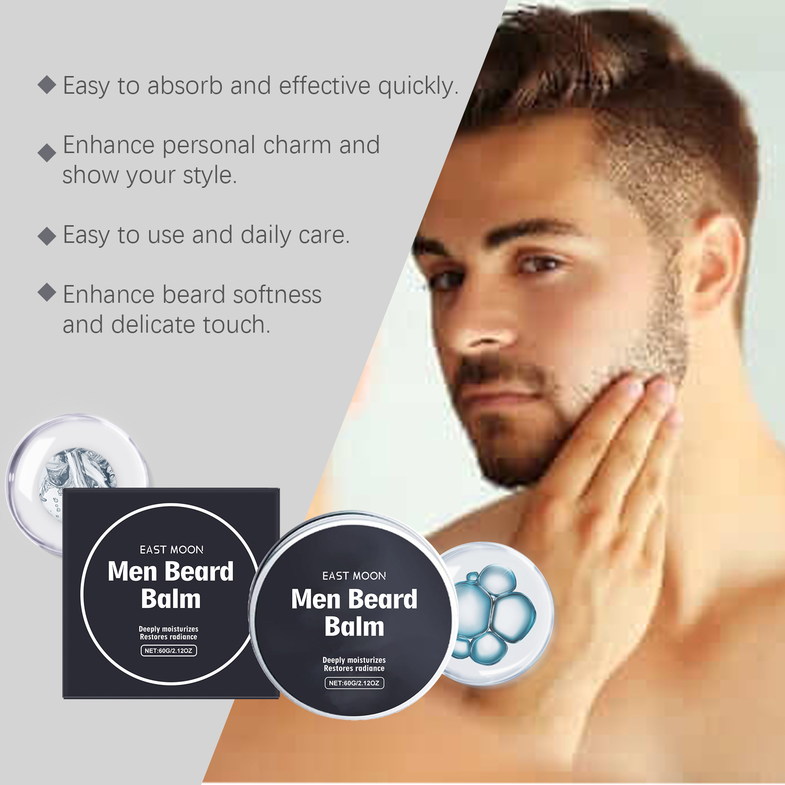 Beeswax Men Beard Balm Moistur - Hair Care Daily incelemesi ve fiyatı
