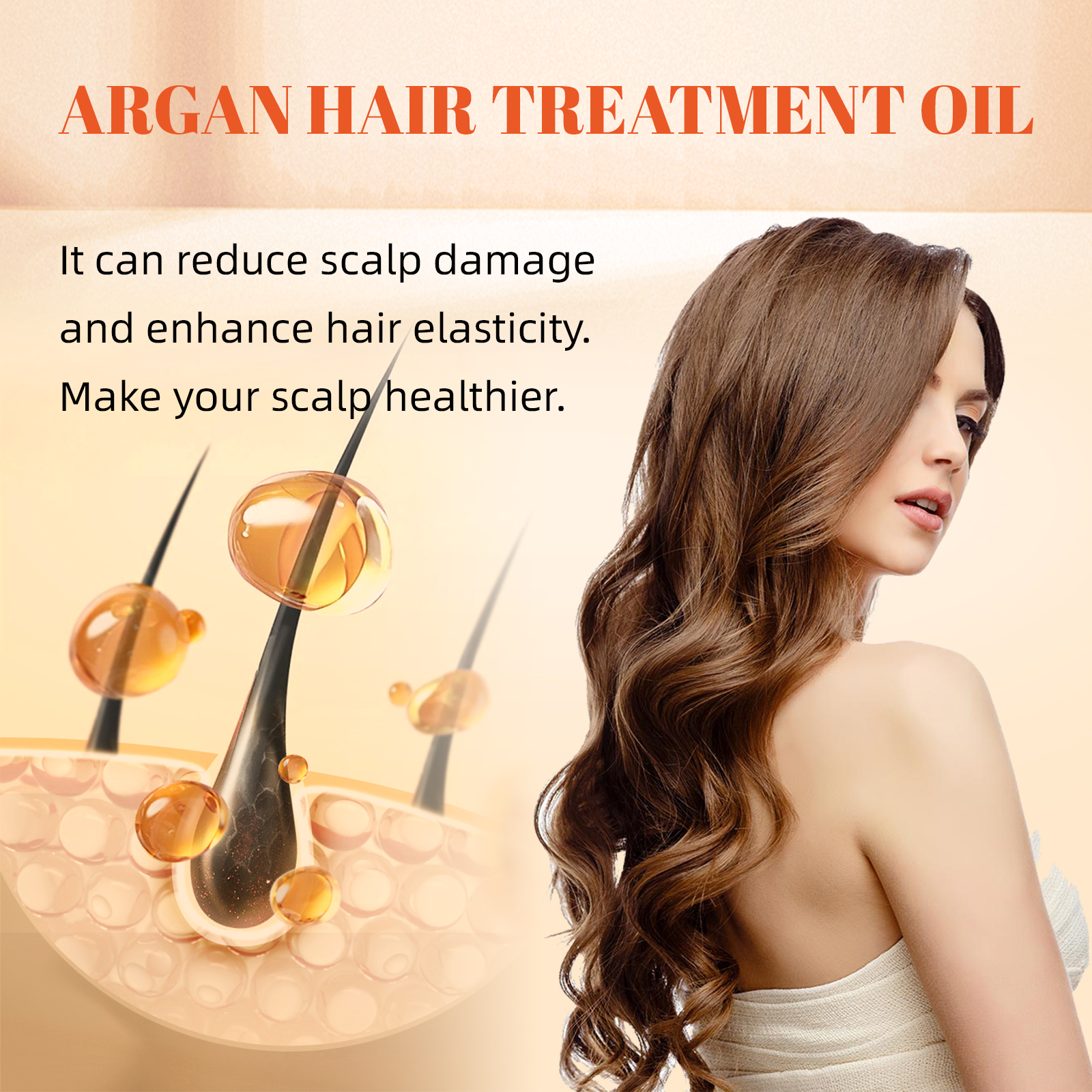 100ml Argan Oil Hair Leave-In  - Hair Care Heat Protectant incelemesi ve fiyatı