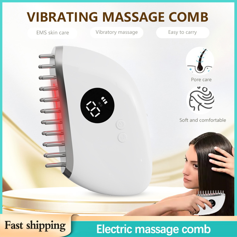 Electric Hair Growth Comb Red  - Hair Care Routine incelemesi ve fiyatı