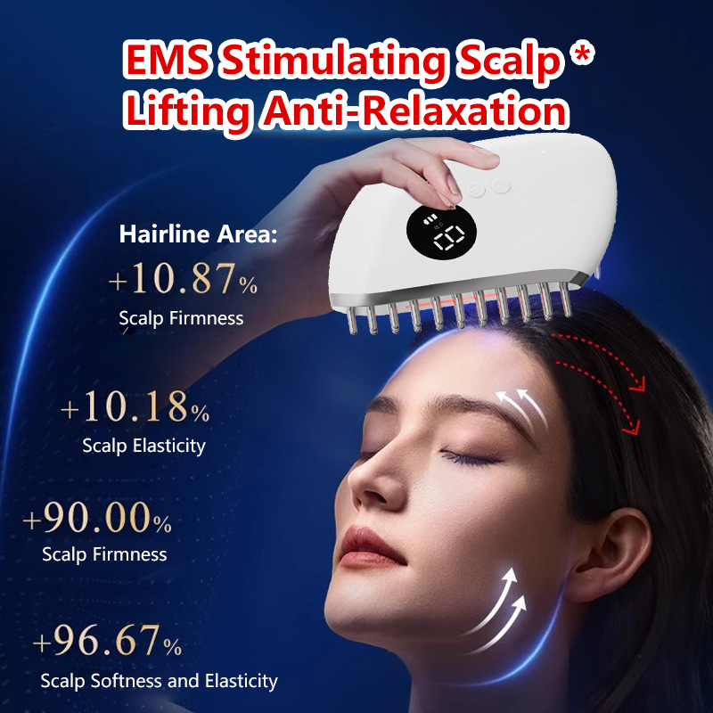 Electric Hair Growth Comb Red  - Hair Care Routine incelemesi ve fiyatı