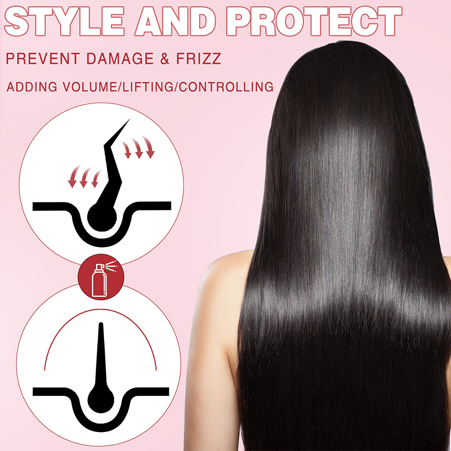 Curly Hair Care Styling 3pcs H - Hair Care Heat Protectant incelemesi ve fiyatı