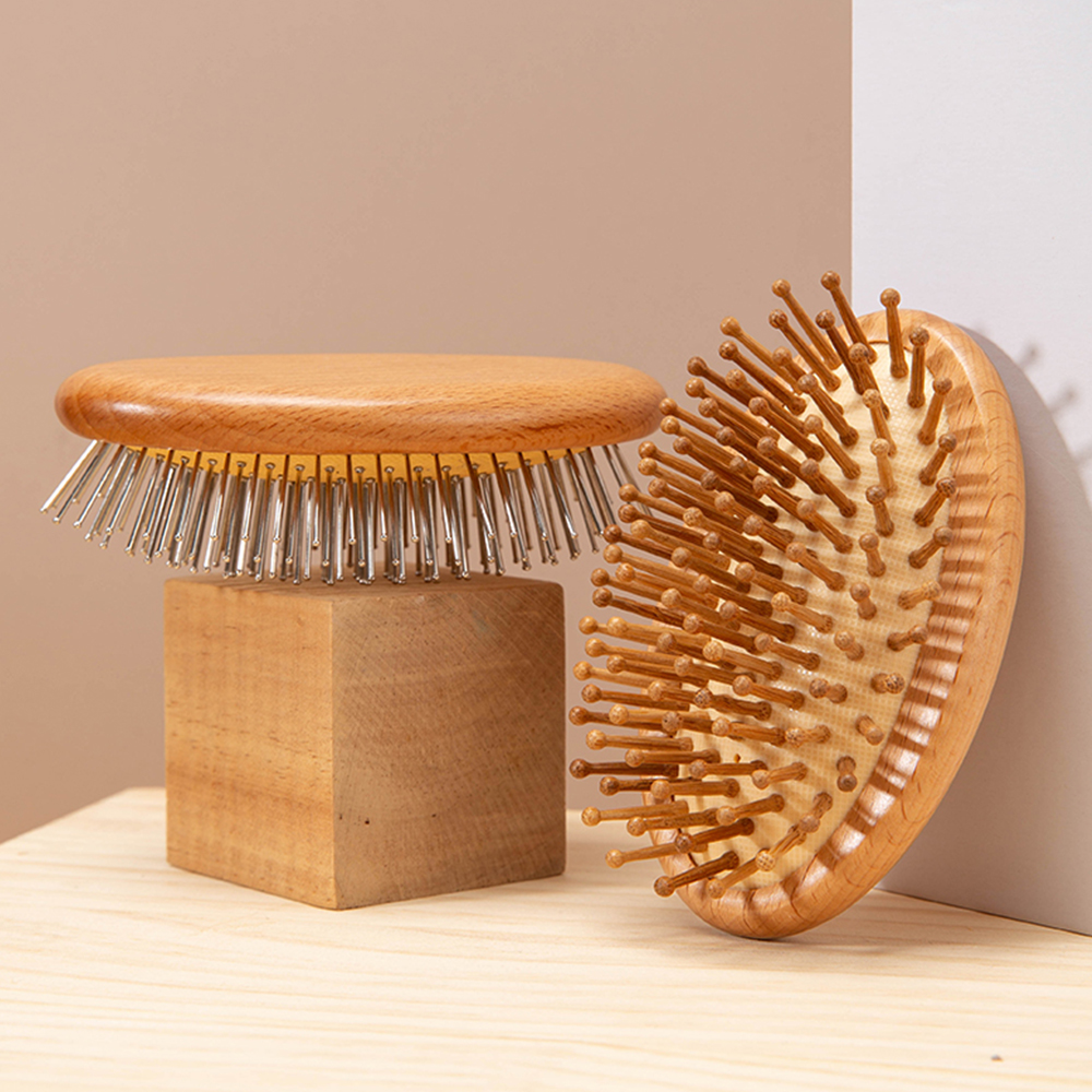 1pcs/2pcs Wood Comb Profession - Bamboo Hair Brush incelemesi ve fiyatı