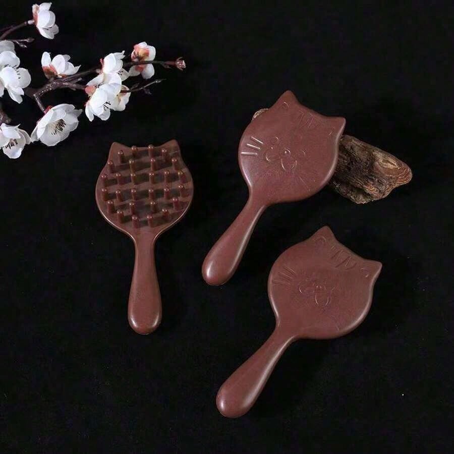 Cat-Shaped Solid Gua Sha Comb, - Hair Care Daily incelemesi ve fiyatı