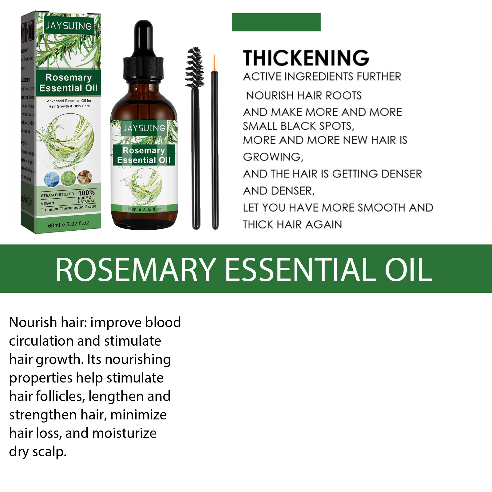 Rosemary Essential Oil For Hai - Hair Care Serum incelemesi ve fiyatı