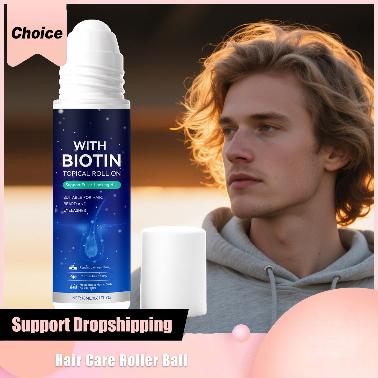 Men Hair Care Roll-On Ball Rep - Hair Care Serum incelemesi ve fiyatı