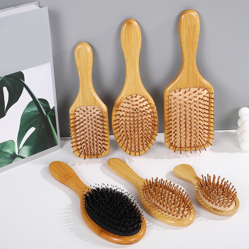 1pcs Bamboo Wooden Hair Brush  - Bamboo Hair Brush incelemesi ve fiyatı