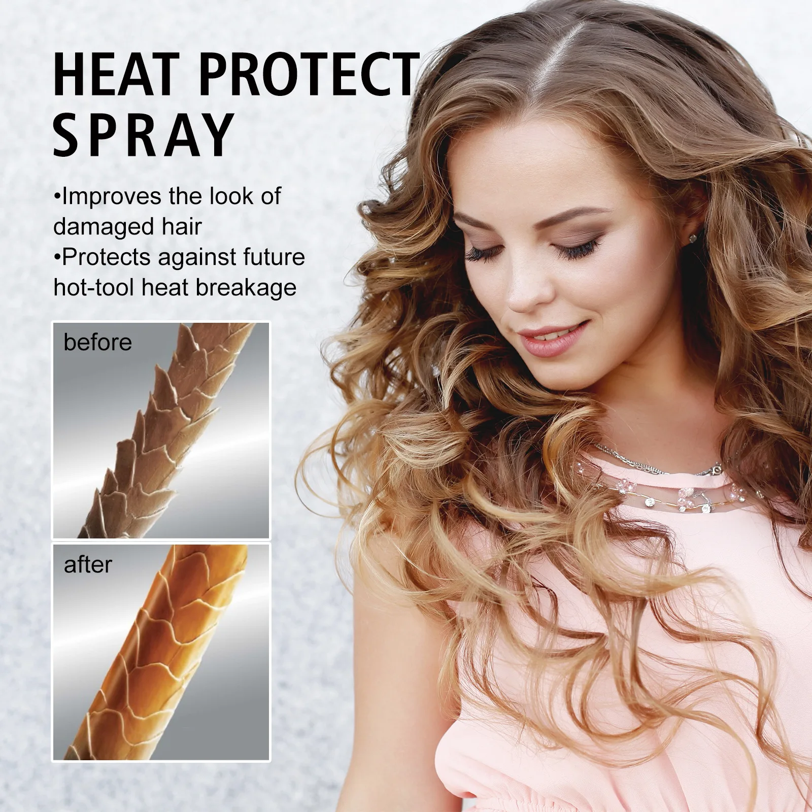 Heat Protect Spray Leave-in He - Hair Care Heat Protectant incelemesi ve fiyatı
