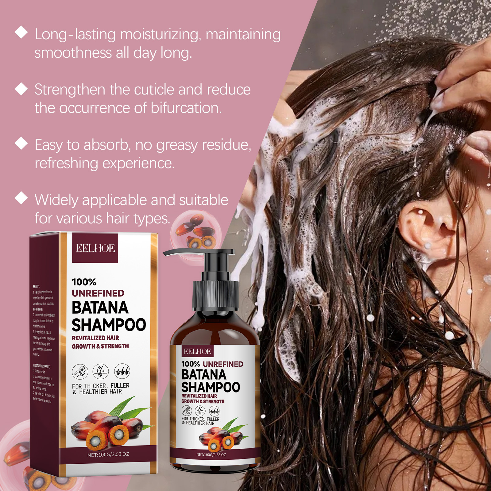 EELHOE Natural Batana Oil Deep - Hair Care Routine incelemesi ve fiyatı