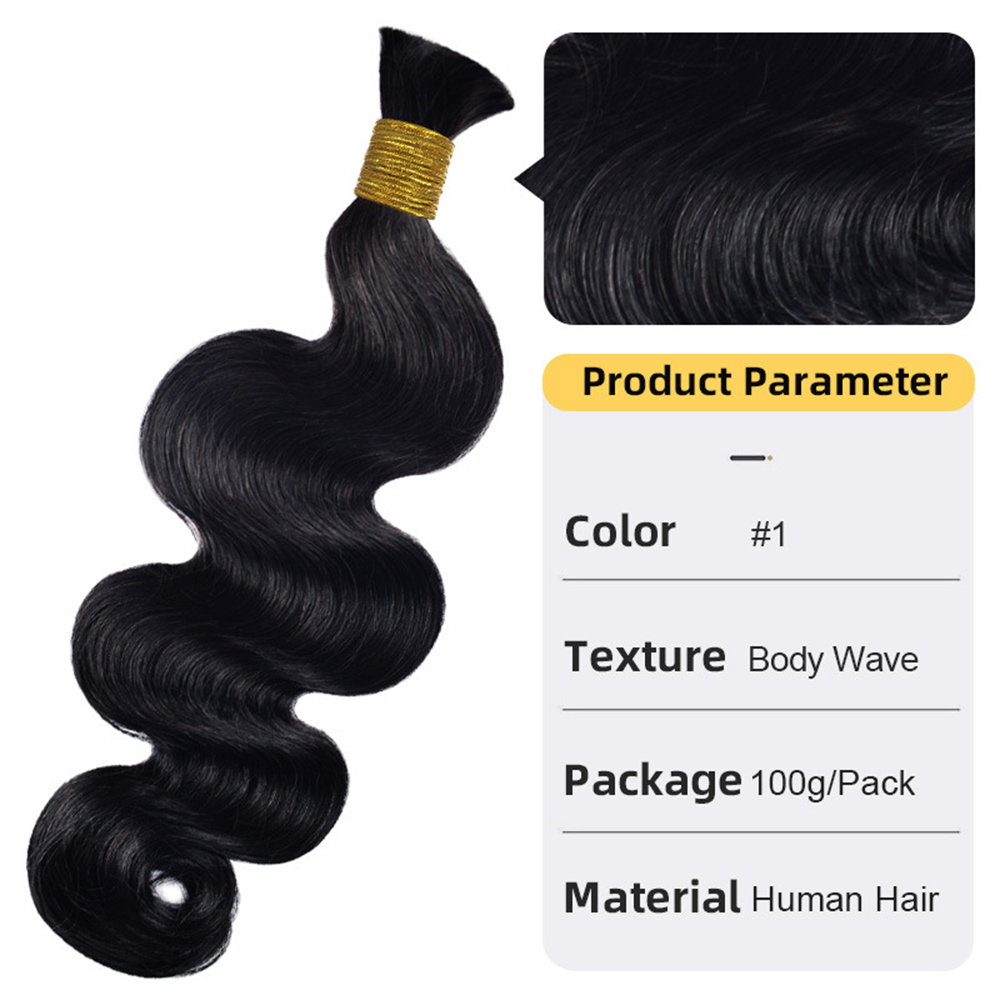 50g Body Wave No Weft Braids H - Hair Care Indian incelemesi ve fiyatı