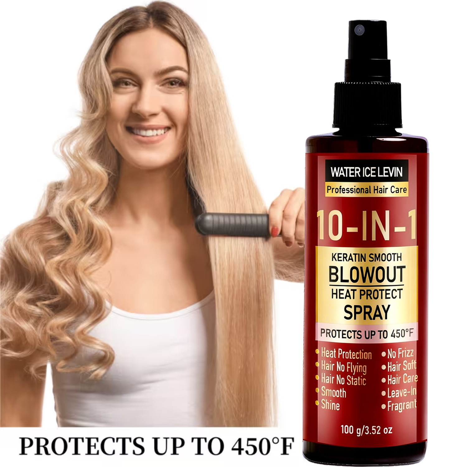 Keratin Heat Protect Spray 100 - Hair Care Heat Protectant incelemesi ve fiyatı