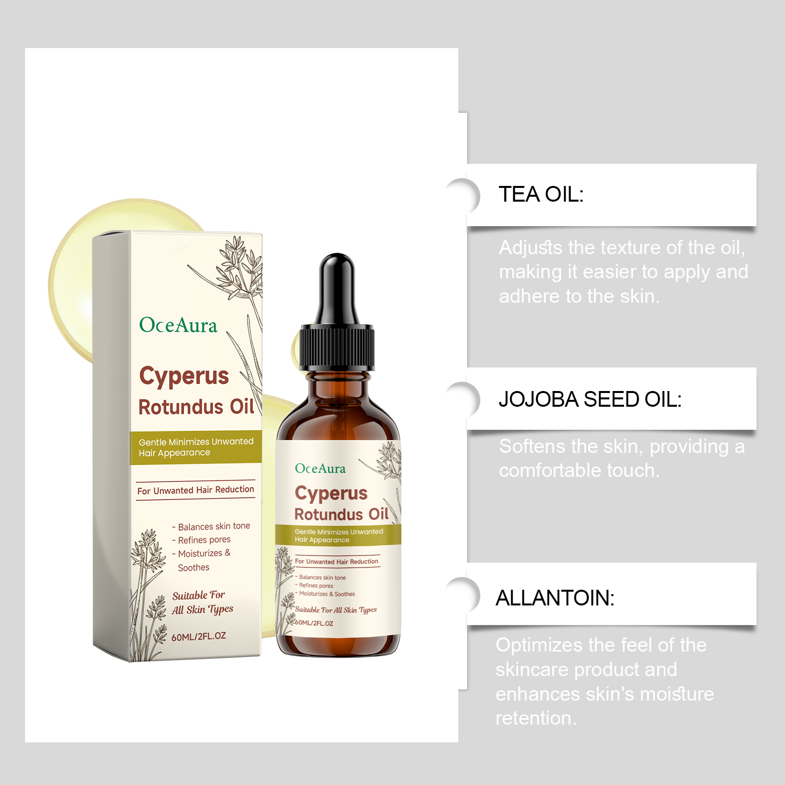 Cyperus Rotundus Hair Removal  - Hair Care Serum incelemesi ve fiyatı