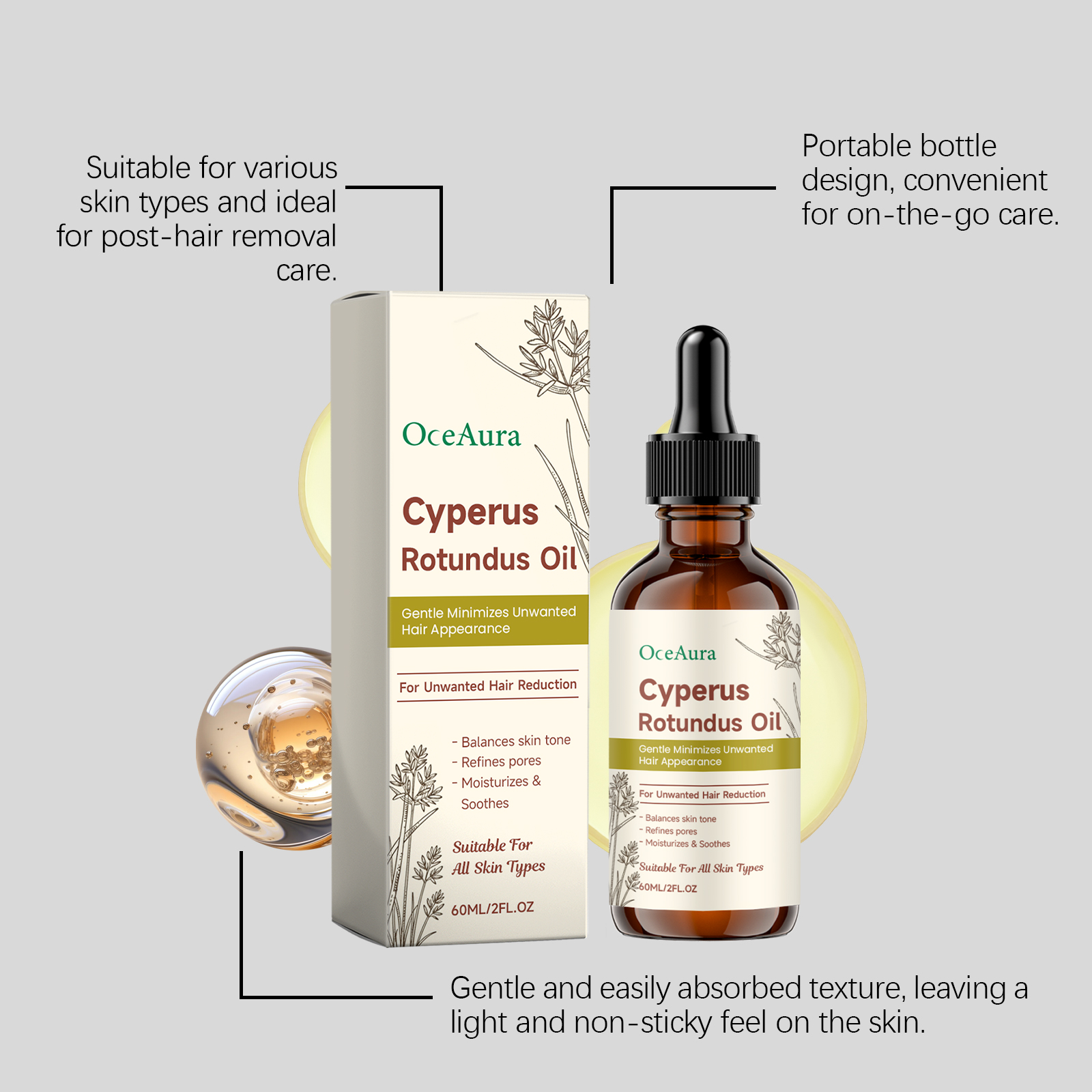 Cyperus Rotundus Hair Removal  - Hair Care Serum incelemesi ve fiyatı