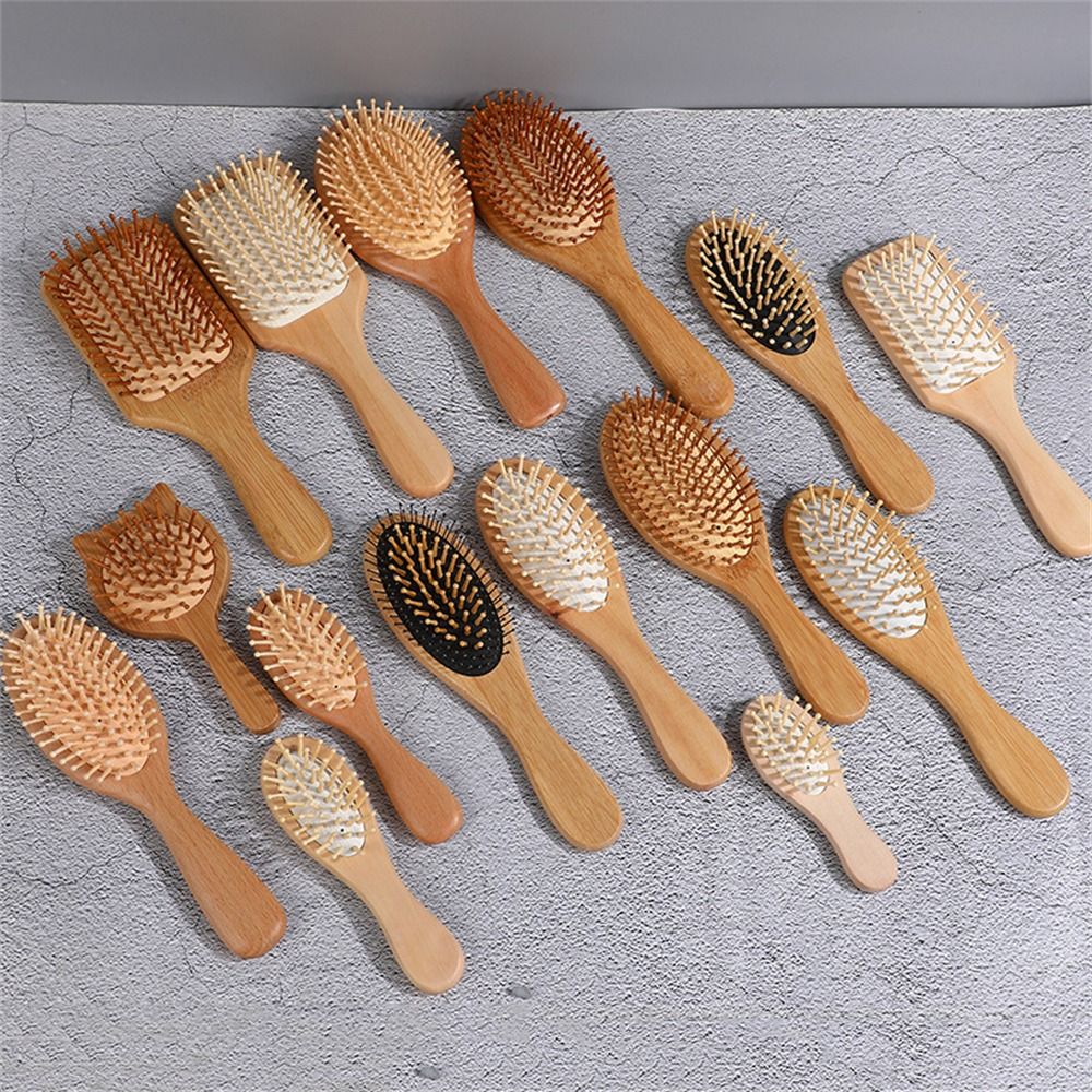 Professional Air Cushion Wood  - Bamboo Hair Brush incelemesi ve fiyatı