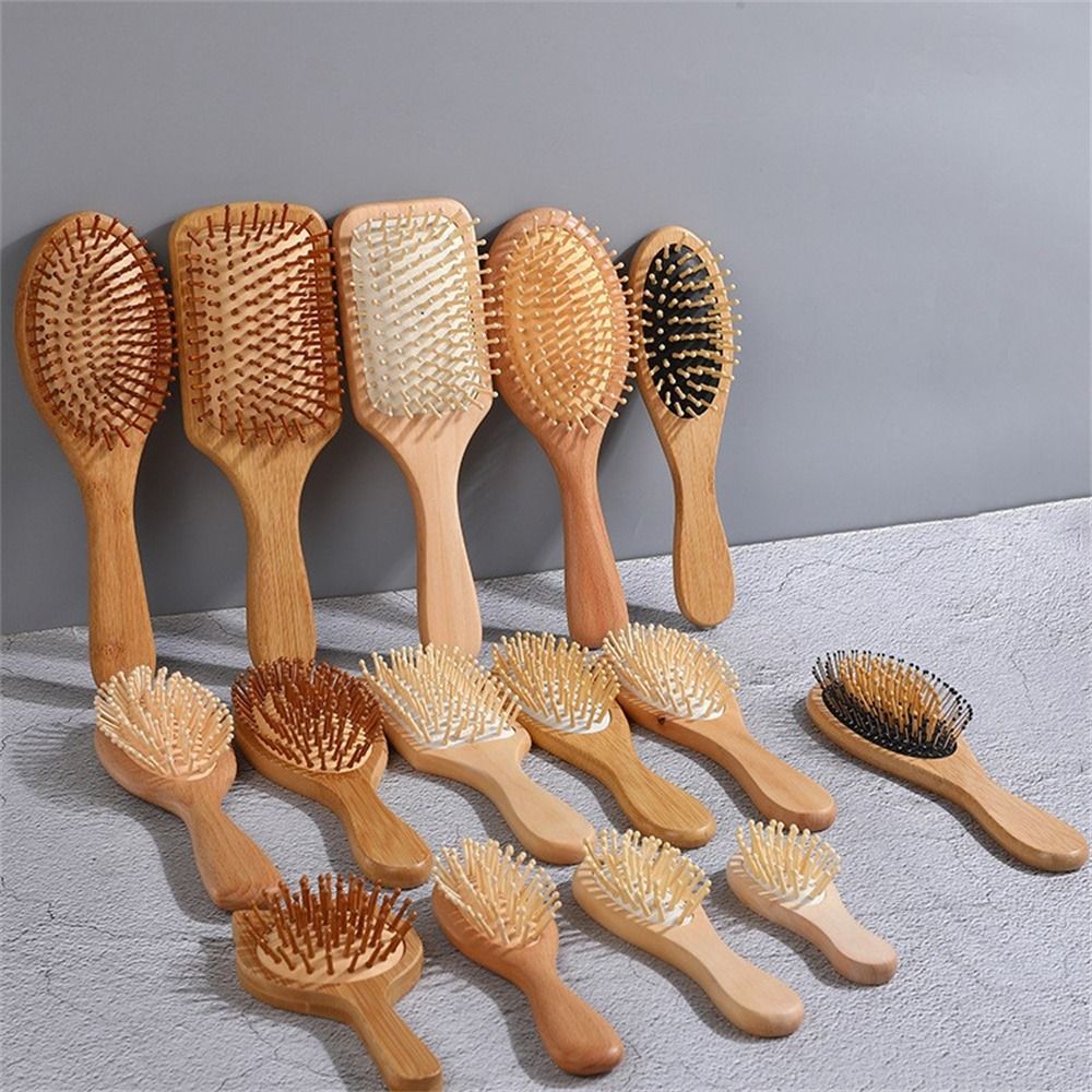 Professional Air Cushion Wood  - Bamboo Hair Brush incelemesi ve fiyatı